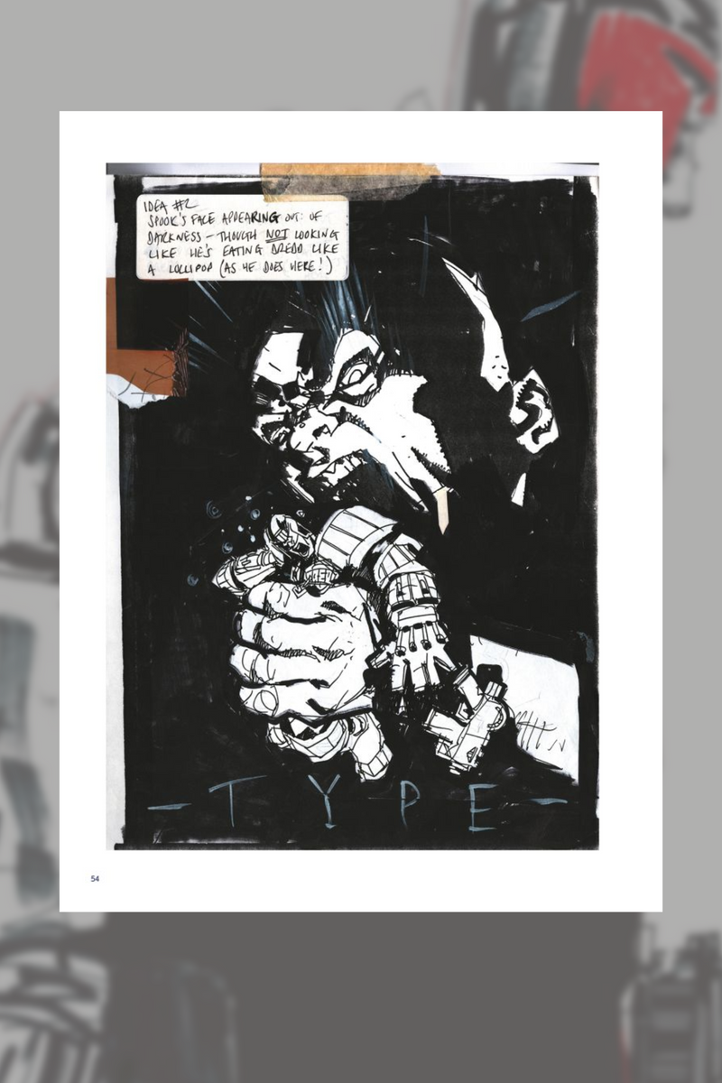 The Art of Judge Dredd - Deluxe Slipcase Edition with Original