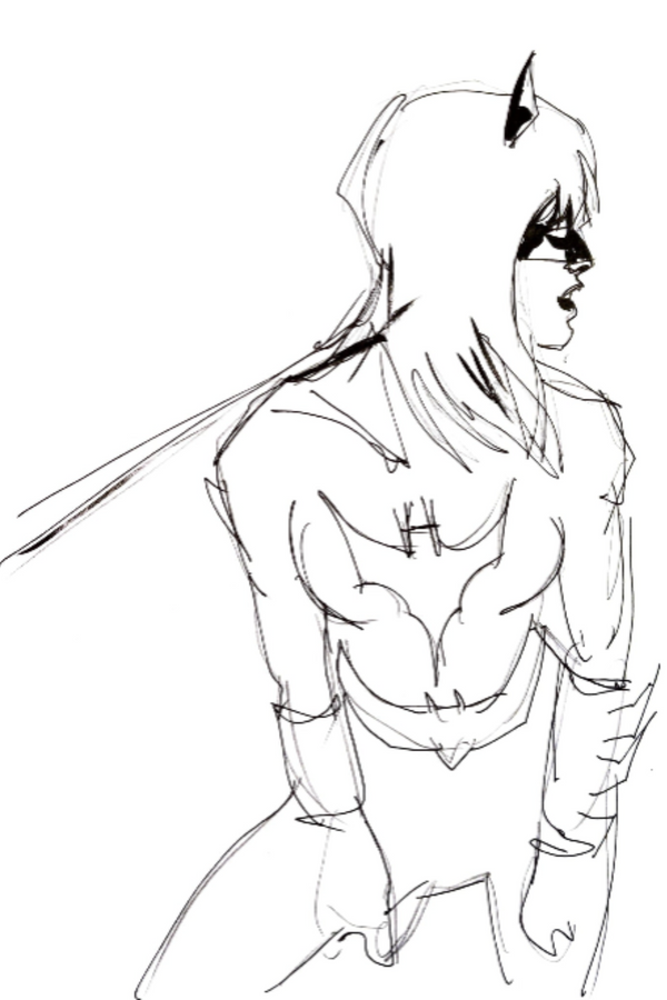 Cover Concept Sketch - Batman: Detective Comics #859