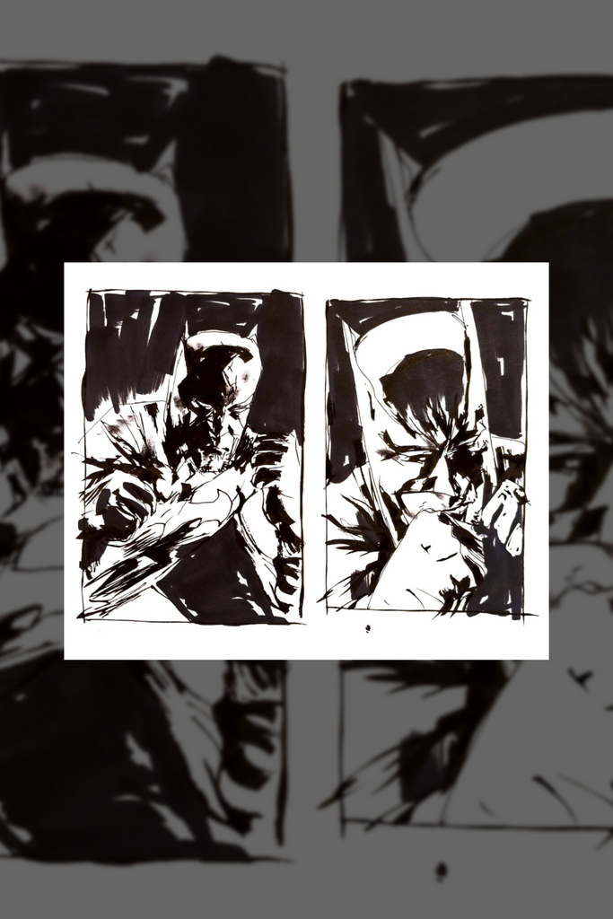 Cover Concept Sketch - ALL STAR BATMAN # 1