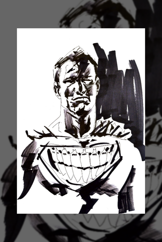 Cover Concept Sketch - Batman / Superman #21