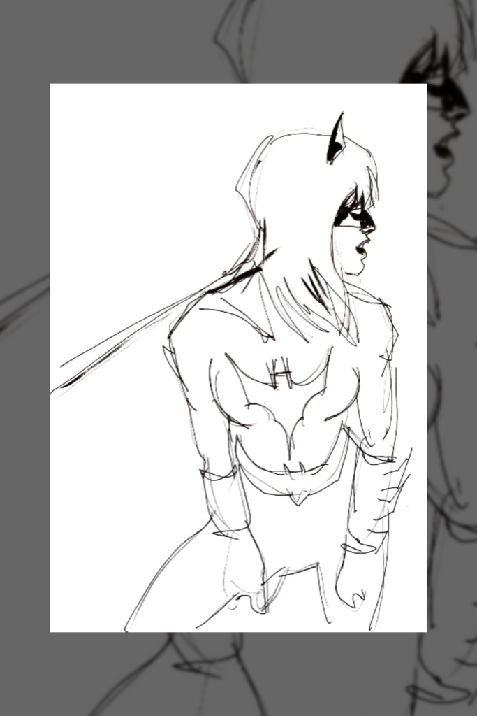 Cover Concept Sketch - Batman: Detective Comics #859