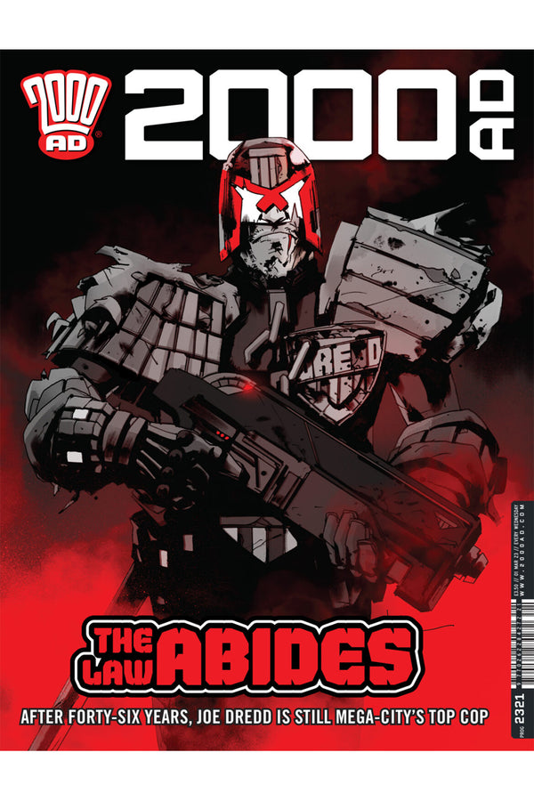 2000AD: Prog 2321 - SIGNED