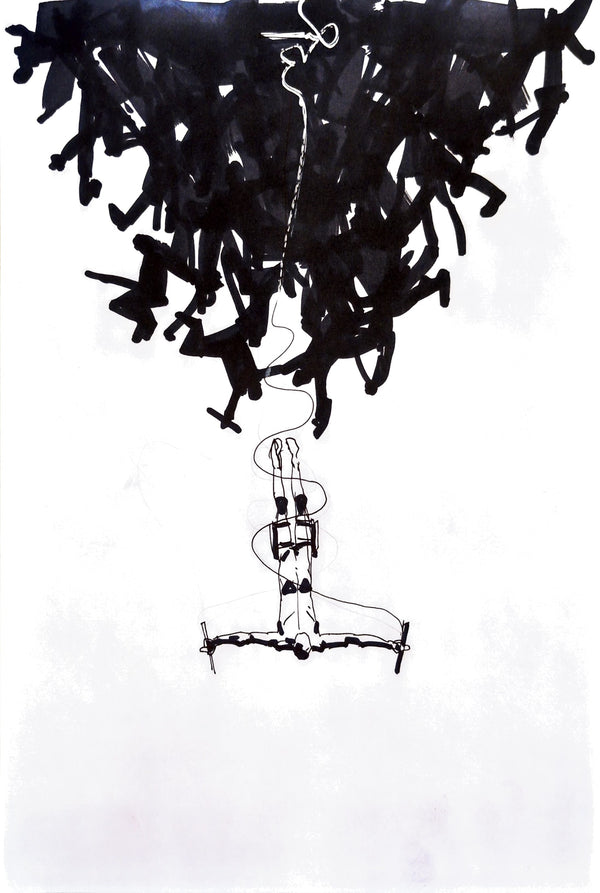 Daredevil – Early Cover Concept Sketch – Signed by Jock