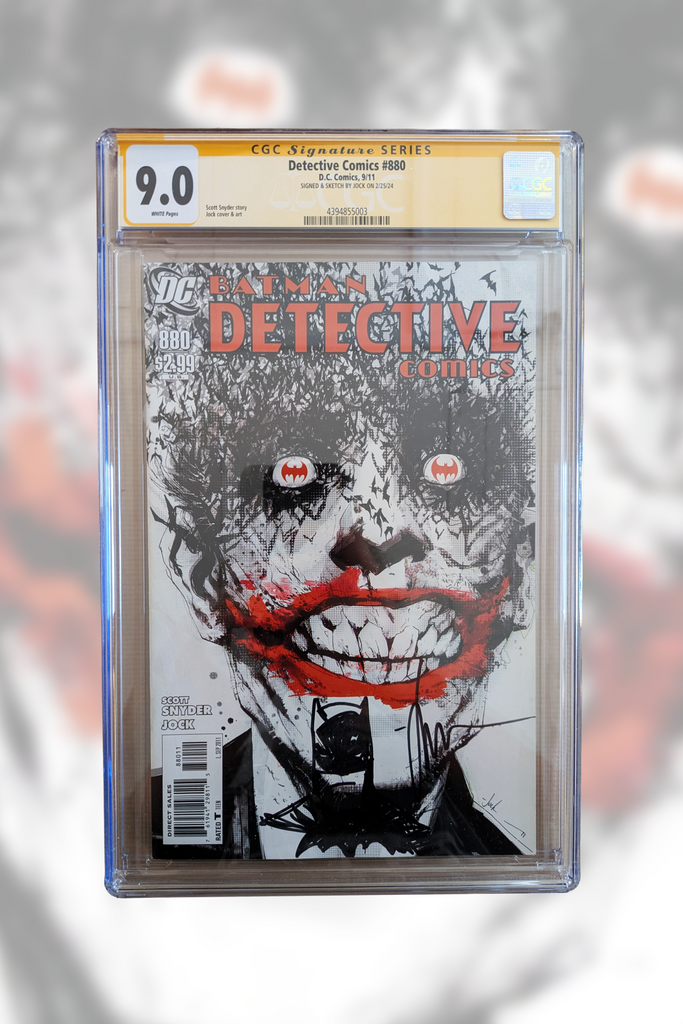Detective Comics #880 – CGC 9.0 – Signed & Remarqued by Jock