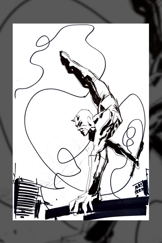 DAREDEVIL: REBORN Cover Sketch 2