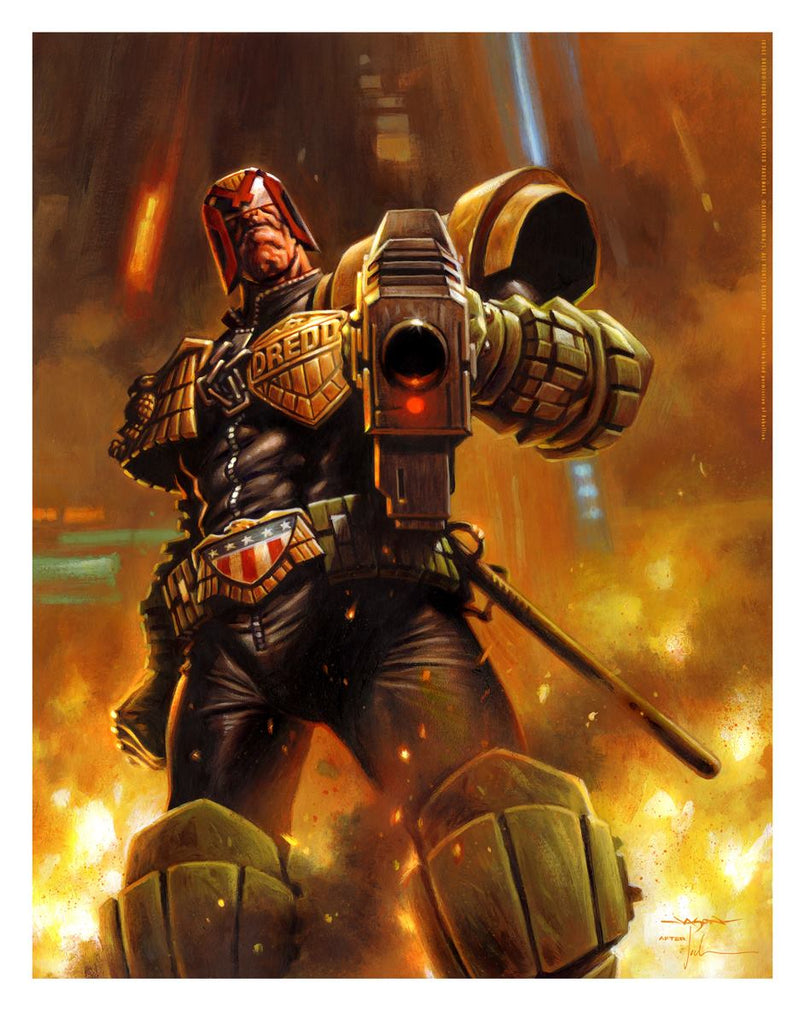 Dredd by Jason Edmiston and Jock - Print