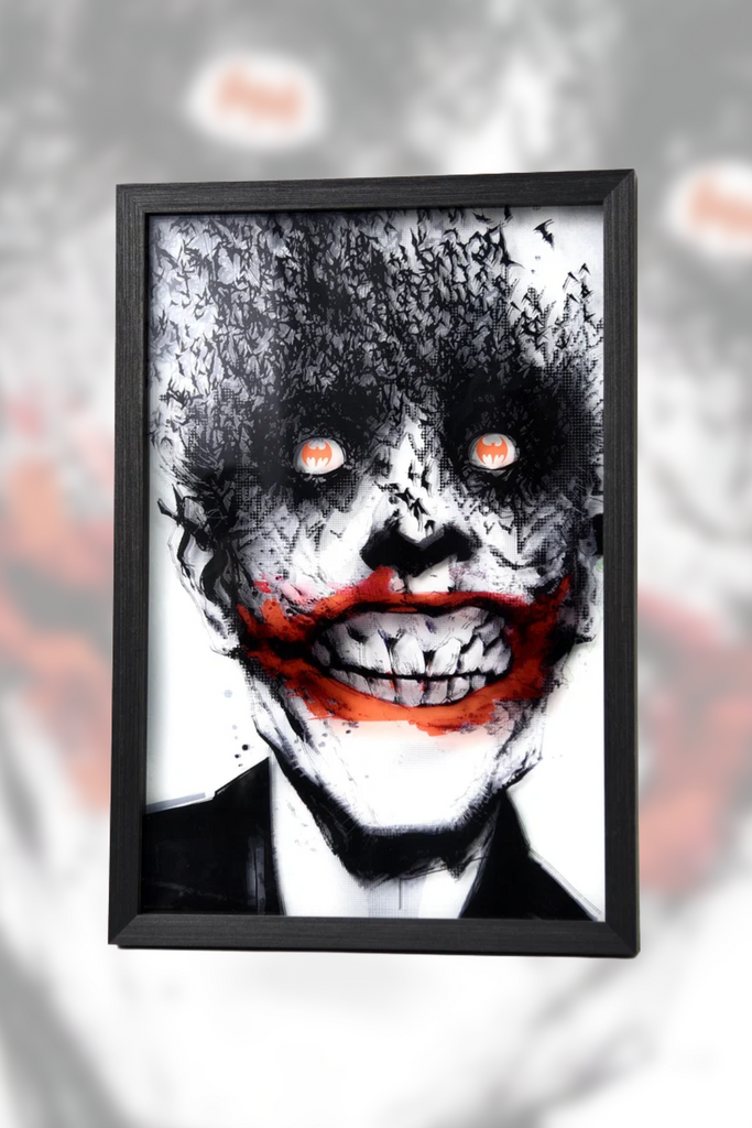 Detective Comics #880 – Framed Acrylic Diorama with Original Jock Remarque