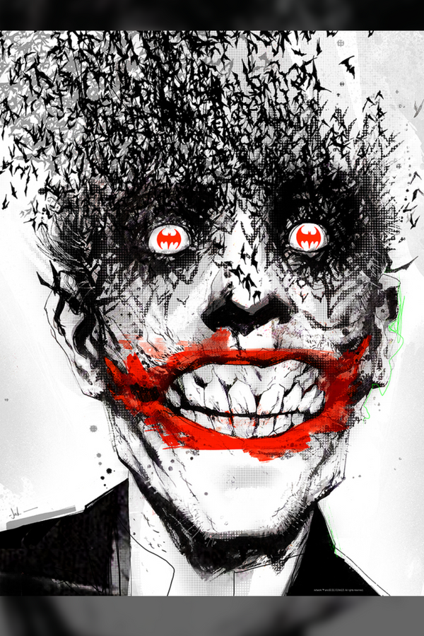 Joker 880 – Hand-Painted Archive Edition Print with Remarque by Jock
