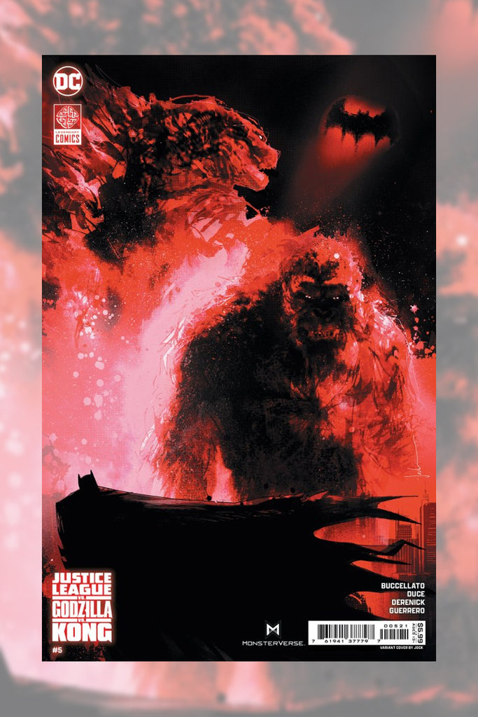 Justice League vs Godzilla vs Kong #5 (Cover B Jock Variant) - SIGNED