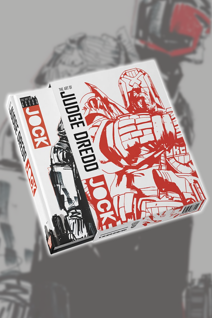 The Art of Judge Dredd - Deluxe Slipcase Edition with Original Dredd Sketch