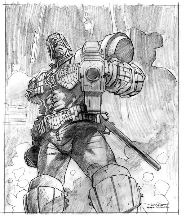 Dredd by Jason Edmiston and Jock - Print
