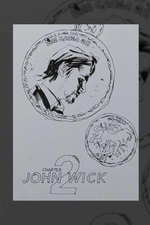 JOHN WICK 2 - Official theatrical release - Concept Sketch (2)