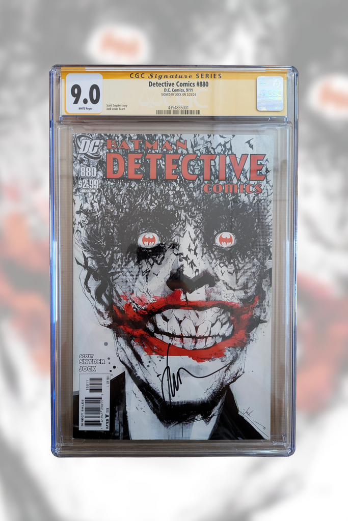 Detective Comics #880 – CGC Signature Series 9.0 – Signed by Jock