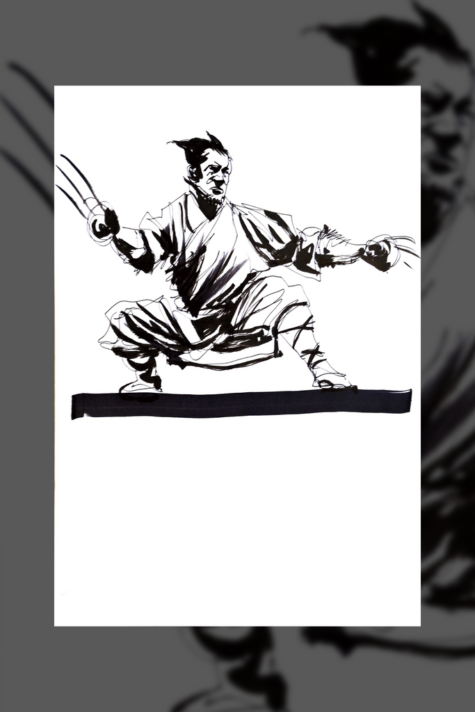 WOLVERINE MAX:  Working Sketch 4