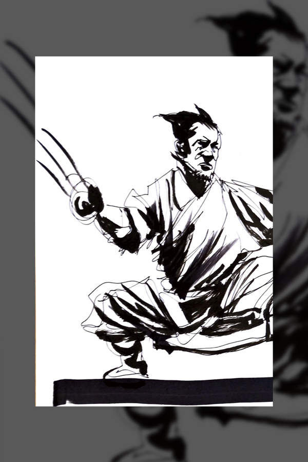 WOLVERINE MAX:  Working Sketch 4